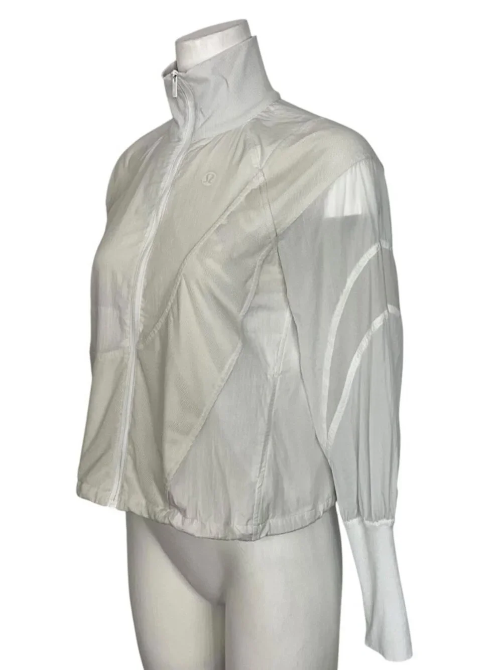 Lululemon Lightweight Tennis Full Zip Track Jacket 2 White